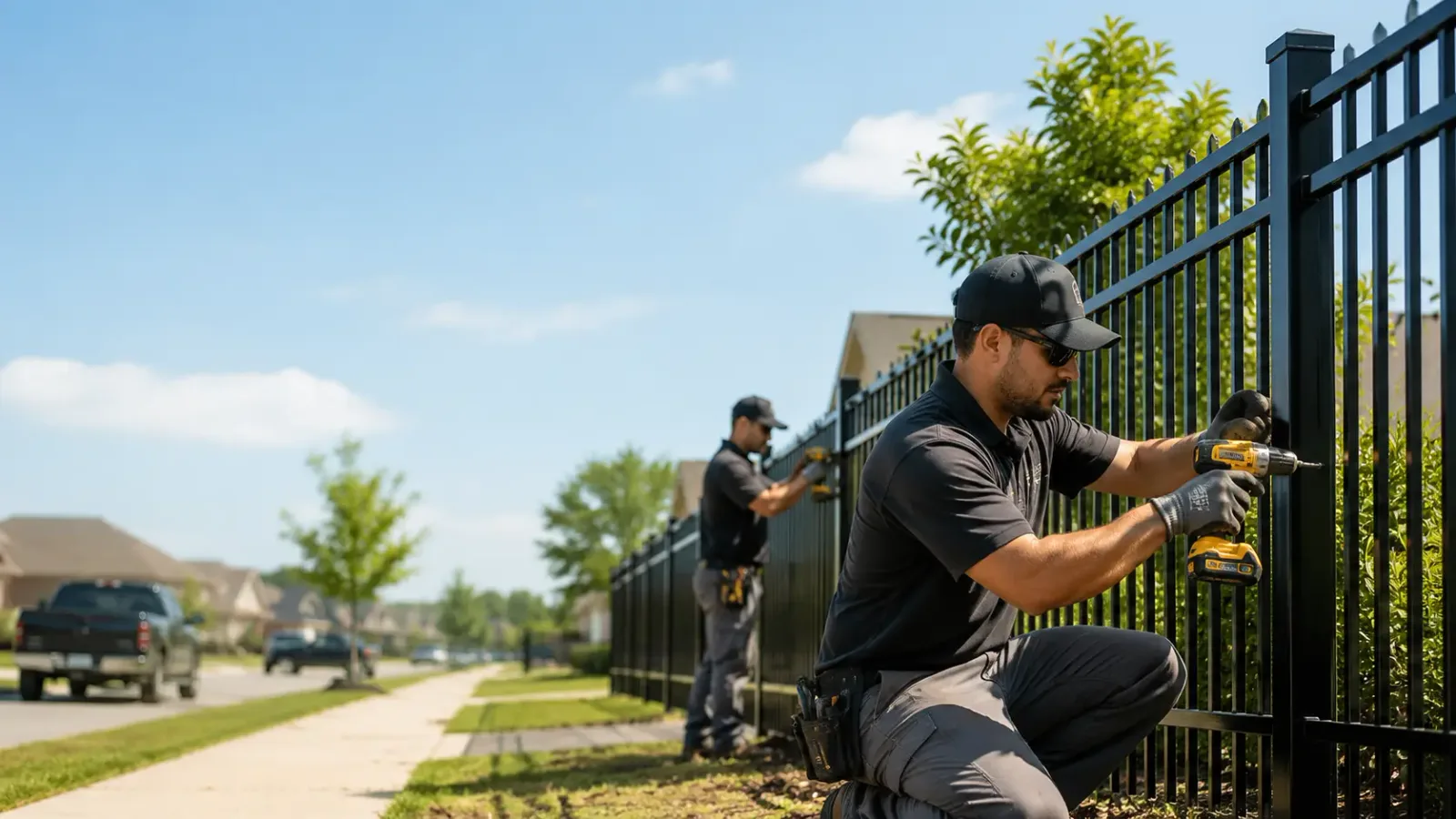 Metal Fence Installation in Warne, NC